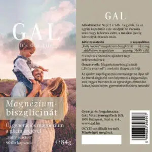 GAL Magnézium-biszglicinát - 90 db