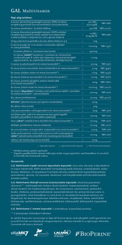 GAL Multivitamin - 30 db