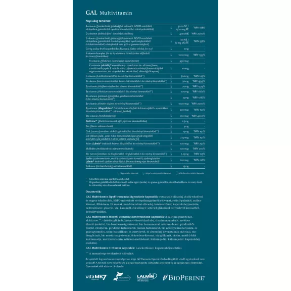 GAL Multivitamin - 30 db