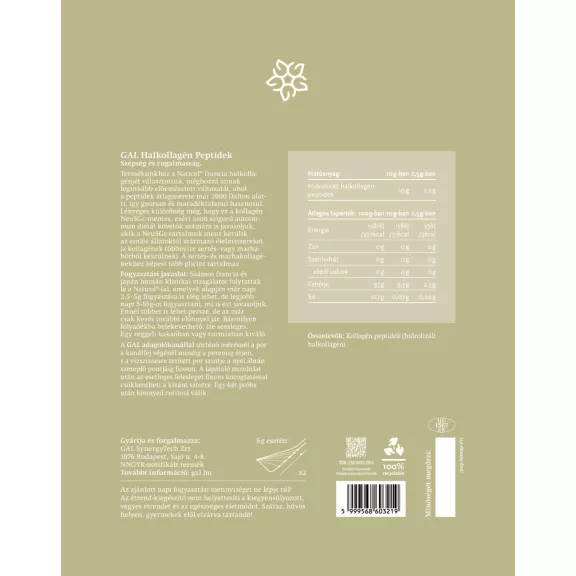 GAL Halkollagén peptidek - 150 g