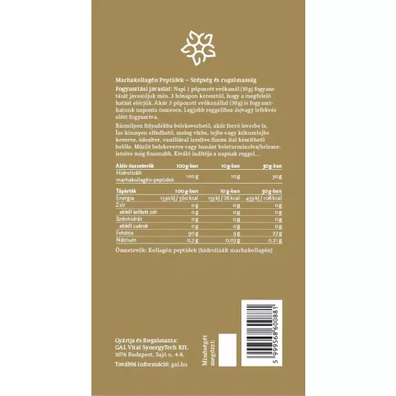 GAL Marhakollagén peptidek - 300 g