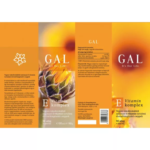 GAL E Vitamin komplex - 95 ml