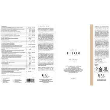TITOK Multivitamin - 30 adag