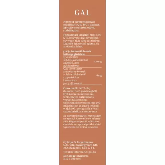 GAL Q10 + MCT - 250 ml 