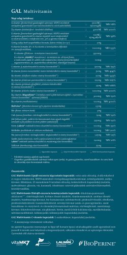 GAL Multivitamin utántöltő - 90 adag