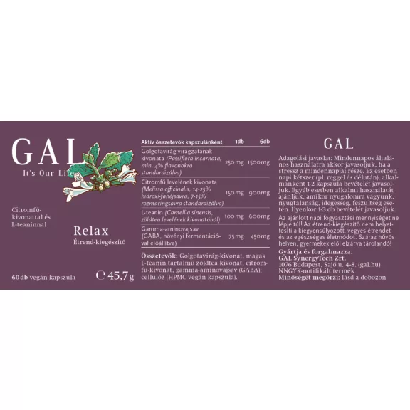 GAL Relax - 60 db