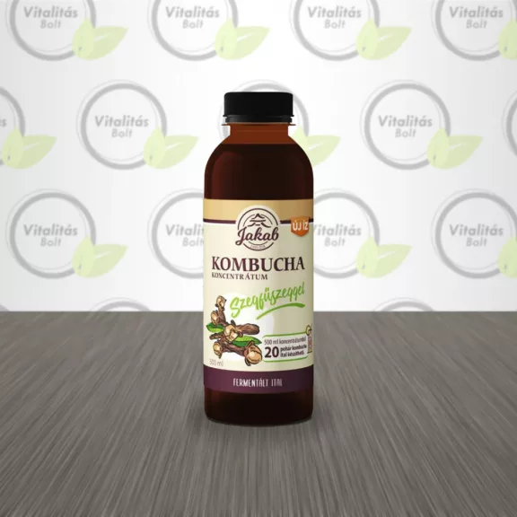 Jakab Kombucha koncentrátum szegfűszeggel - 500 ml Jakab Kombucha koncentrátum szegfűszeggel - 500 ml