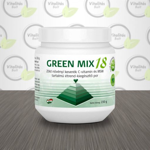 Zöldvér Program Green Mix 18 étrend-kiegészítő por - 150 g