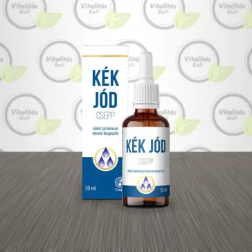   Viva Natura Kék Jód csepp - jódot tartalmazó étrend-kiegészítő - 50 ml