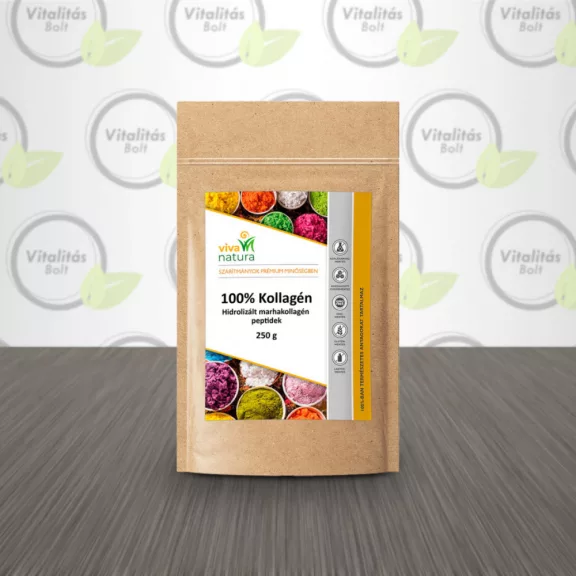 100% Kollagén (hidrolizált marhakollagén peptidek) - 250 g