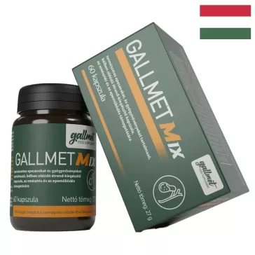   Gallmet-M * epesav és gyógynövény kapszula – Mix - 60 db