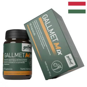   Gallmet-M * epesav és gyógynövény kapszula – Mix - 90 db
