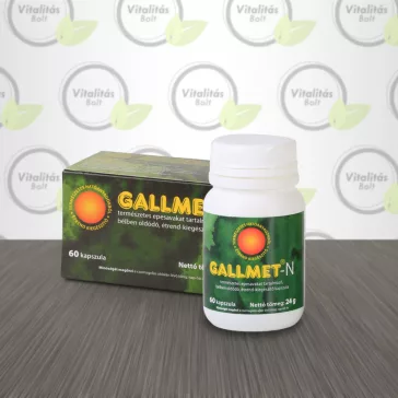 Gallmet-N * epesav kapszula – Natural - 60 db