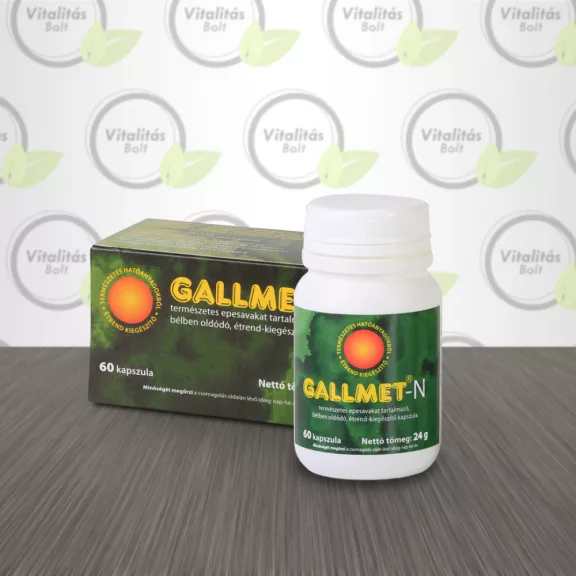 Gallmet-N * epesav kapszula – Natural - 60 db