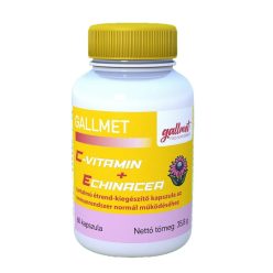 Gallmet C vitamin + Echinacea - 60 db
