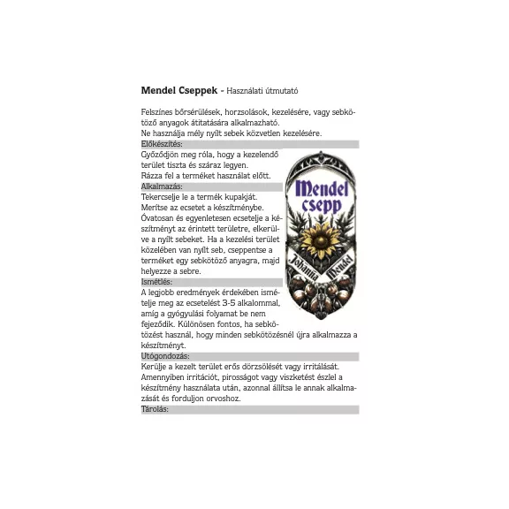 Mendel Cseppek - 10ml