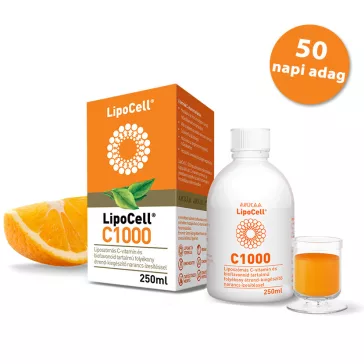   Hymato LipoCell C1000 liposzómás C-vitamin narancs ízben - 250 ml