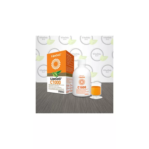 Hymato LipoCell C1000 liposzómás C-vitamin narancs ízben - 250 ml