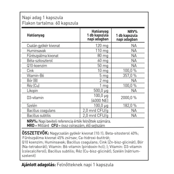 Hymato ProstaCell kapszula étrend-kiegészítő - 60 db