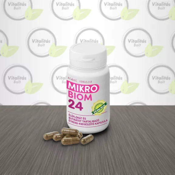Hymato MikroBiom 24 élőflórás étrend-kiegészítő kapszula - 30 db