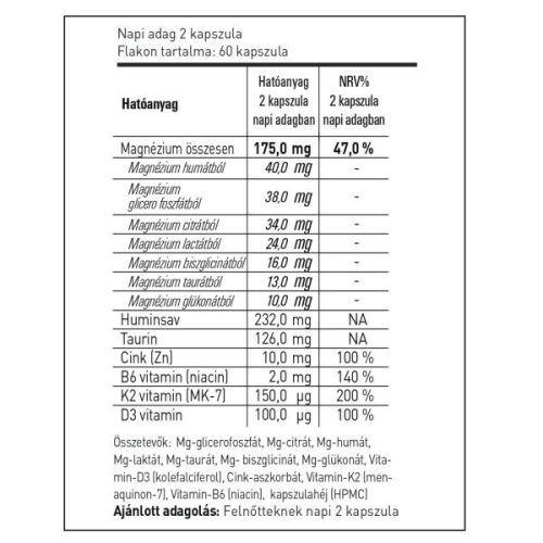 Hymato Magnézium 7 -  60 db 