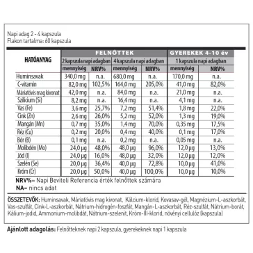 Huminiqum étrend-kiegészítő kapszula - 60 db