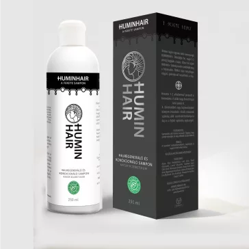   HuminHair – Hajregeneráló és kondicionáló sampon – natúr kozmetikum - 250 ml