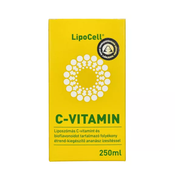 LipoCell liposzómás C-vitamin ananászos ízben -  250 ml Sérült/Lejáratközeli