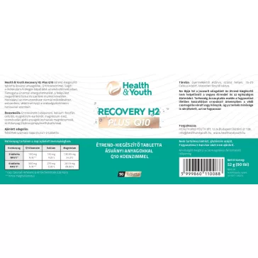 Health and Youth Recovery H2 Plus Q10 -  90db