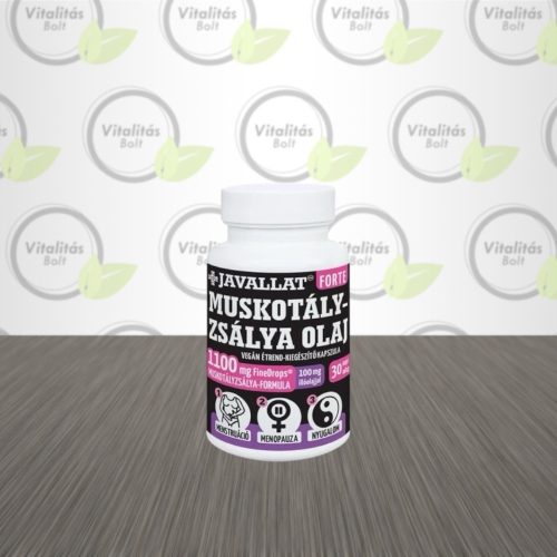 Javallat Forte Muskotályzsálya olaj - 60 db 