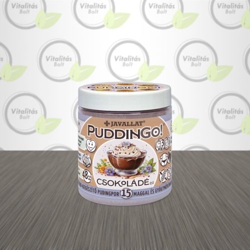 Javallat PudinGo csokóládé izesítésű étrendkiegészítő pudingpor- 300 g
