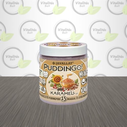 Javallat PudinGo karamell izesítésű étrendkiegészítő pudingpor- 300 g