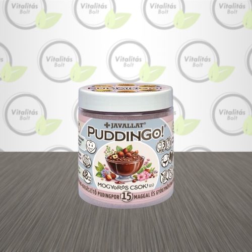 Javallat PudinGo mogyorós csoki izesítésű étrendkiegészítő pudingpor- 300 g