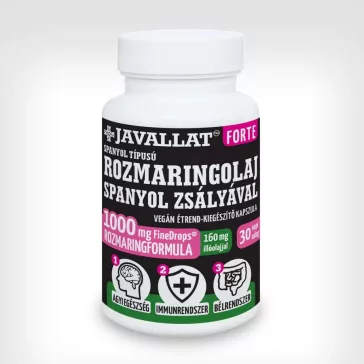   Javallat Forte Spanyol típusú rozmaringolaj spanyol zsályával - 60db