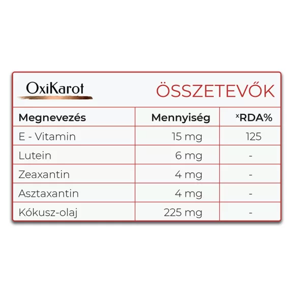  OxiKarot - 45 db 