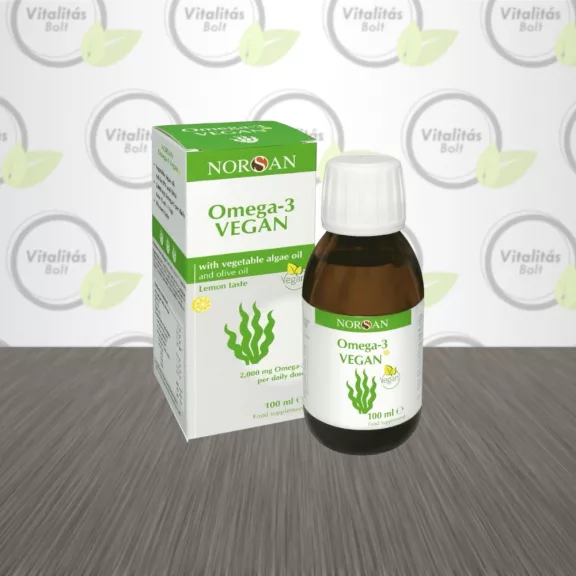 Norsan Omega-3 Vegan olaj – 100ml