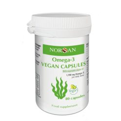 Norsan Omega-3 Vegan kapszla – 80db