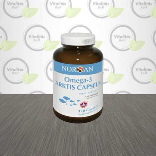 Norsan Omega-3 Arktis kapszula – 120db