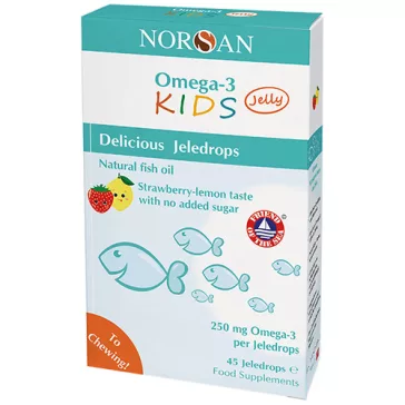 Norsan Omega-3 Fisk zselé – 45 db