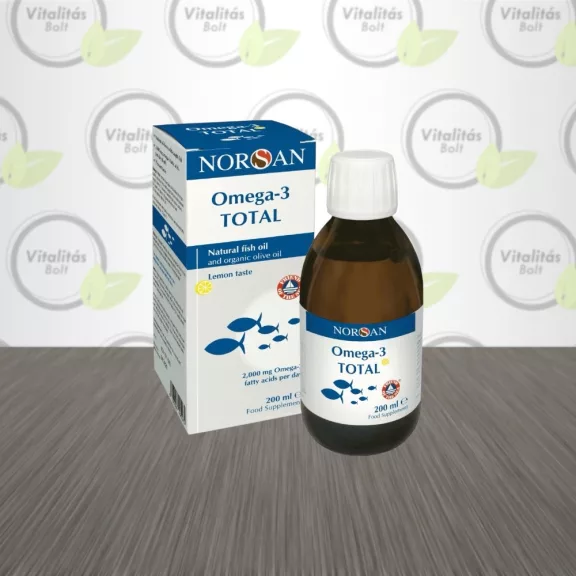 Norsan Omega-3 Total olaj citromos íz – 200ml