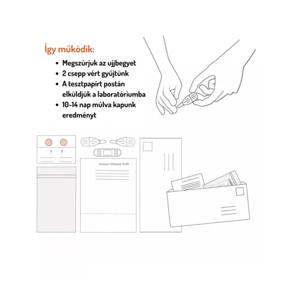 Norsan Zsírsav analízis szett – 1 db