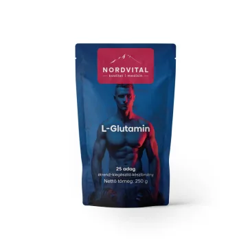 Nordvital L-Glutamine por - 250g