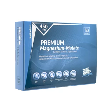  Napfényvitamin Prémium Magnézium-malát 400 mg szerves kötésű szelénnel - 30db 