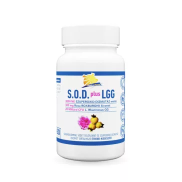   Napfényvitamin Szuperoxid-dizmutáz enzim L. rhamnosus GG élőflórával - 60db