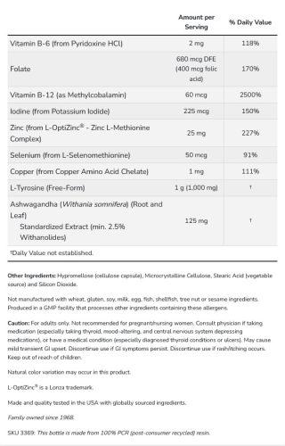 NOW Thyroid Energy - 180 db