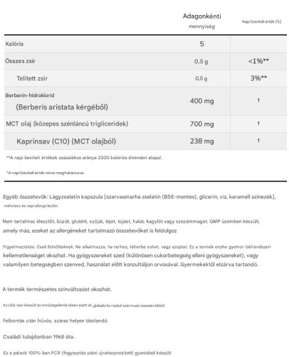 NOW Berberine Glucose Support - 60 db