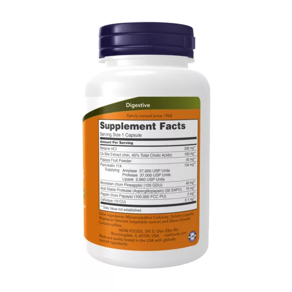 NOW Super Enzymes kapszula - 90 db