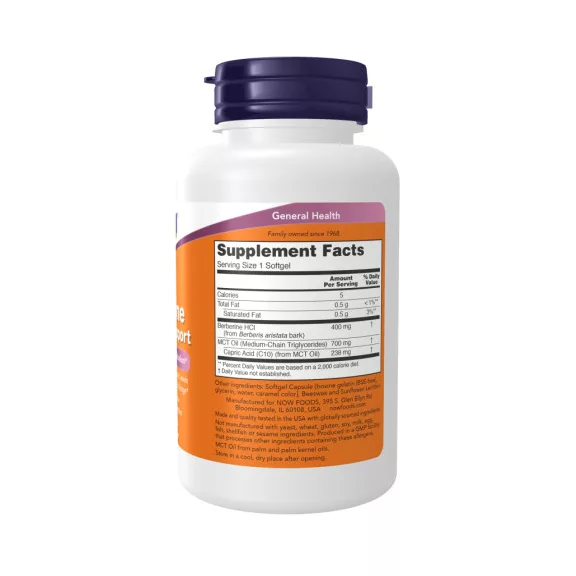 NOW Berberine Glucose Support - 90 db