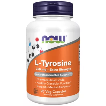 NOW L-Tyrosine 750 mg - 90 db