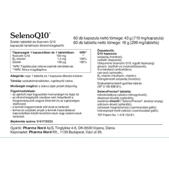 Pharma Nord SelenoQ10 - 60 db